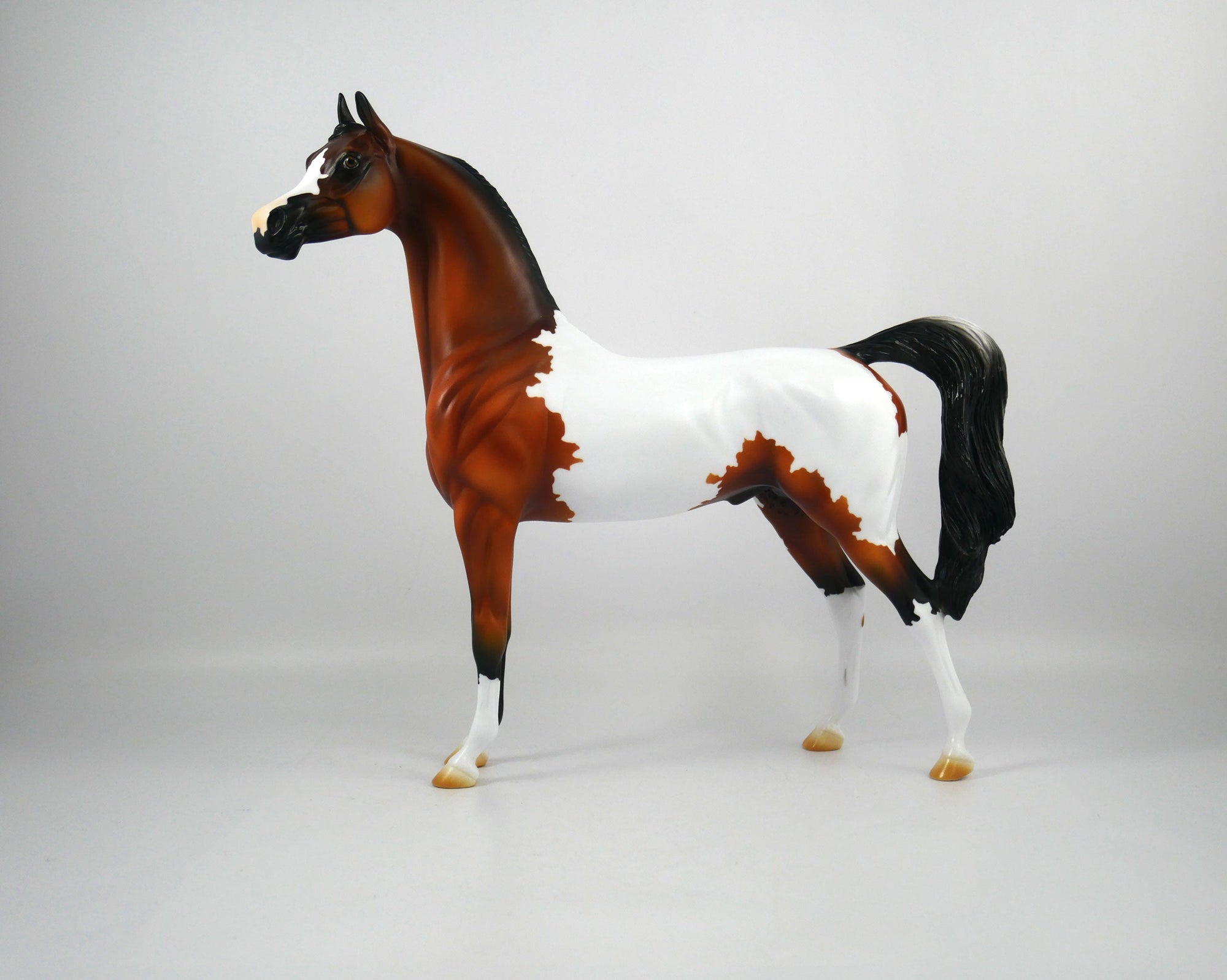 Fare Thee Well-OOAK Bay Paint Arabian Painted By Ellen Robbins 12/30/20