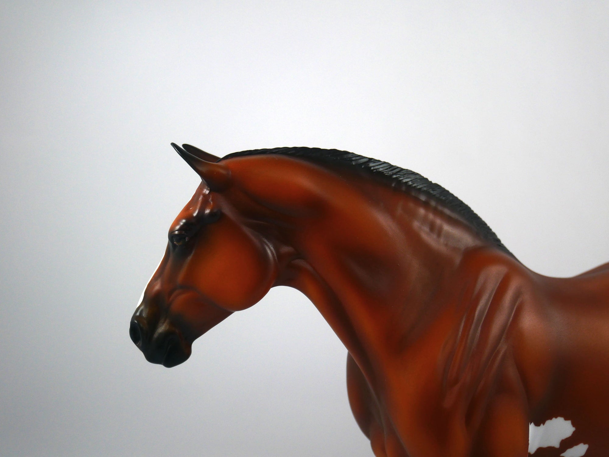 Sayonora-OOAK Bay Paint Heavy Draft Mare Painted By Ellen Robbins 12/30/20