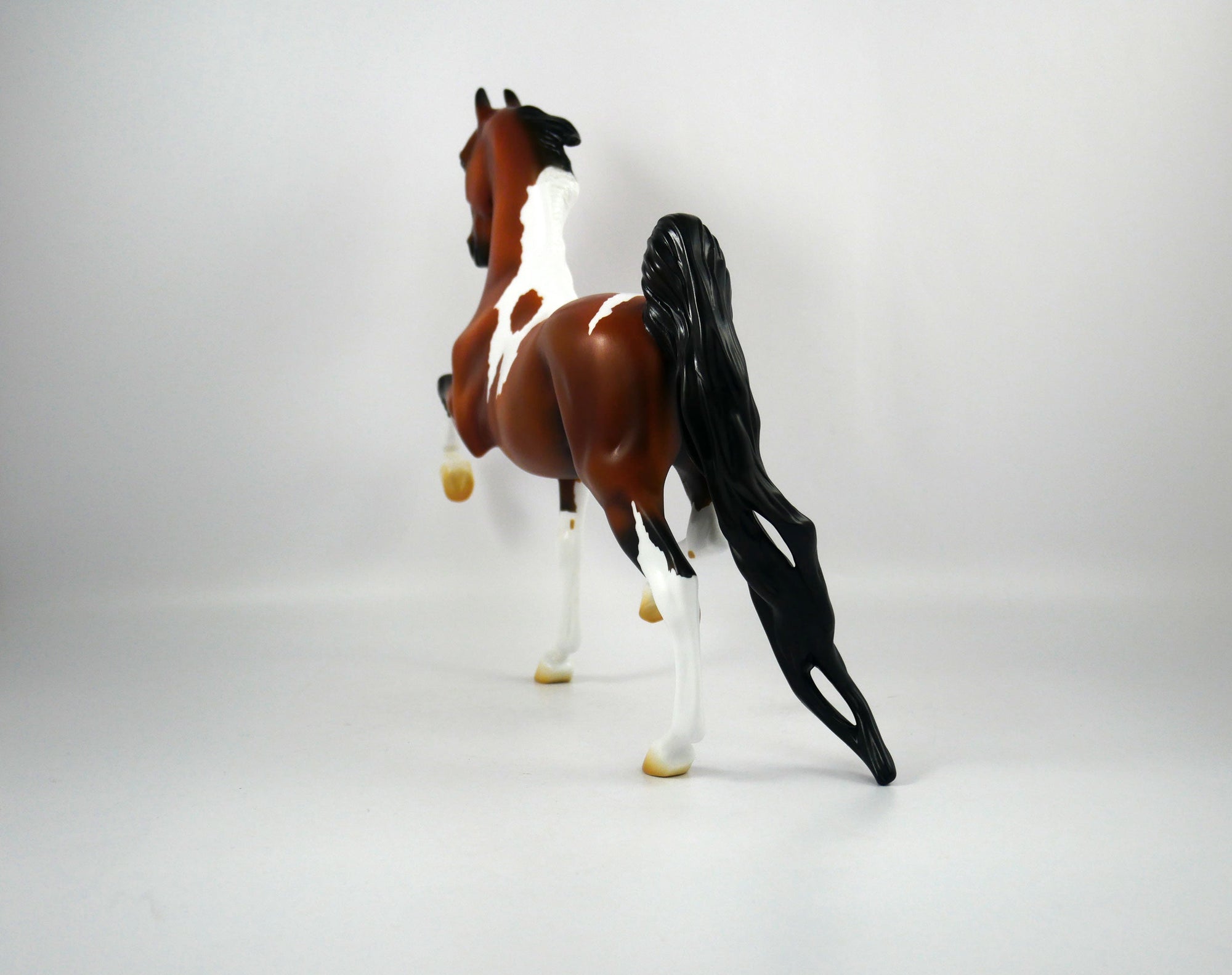 Looking Forward-OOAK Bay Painted Saddlebred Painted By Ellen Robbins 12/30/20