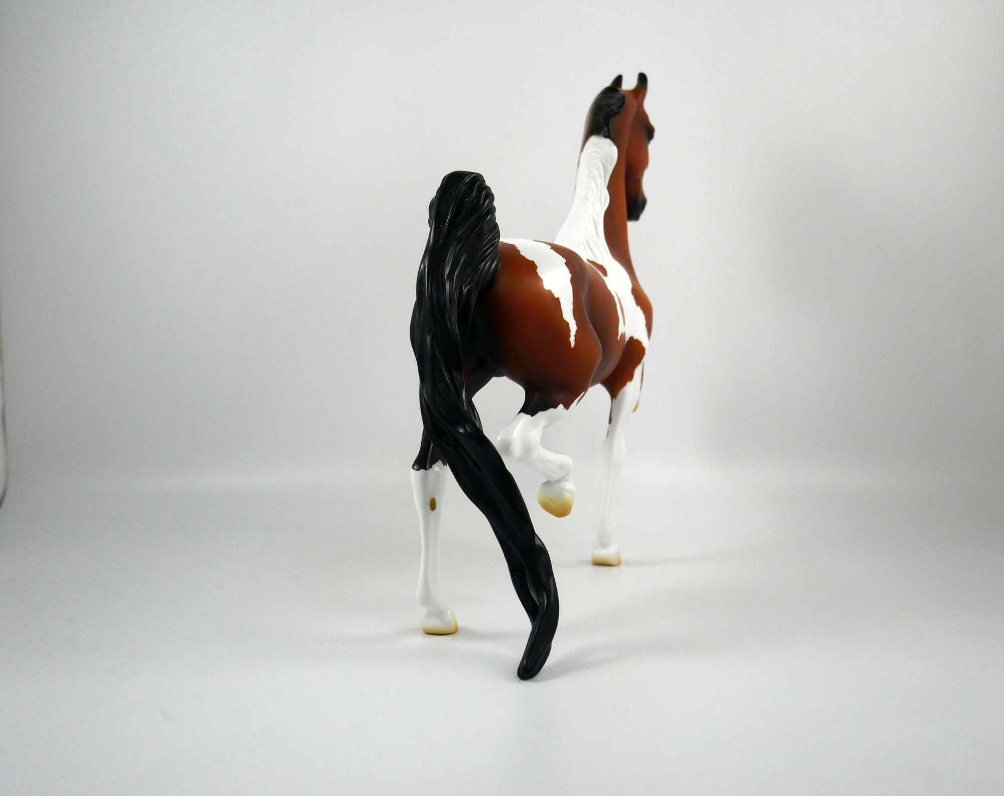 Looking Forward-OOAK Bay Painted Saddlebred Painted By Ellen Robbins 12/30/20