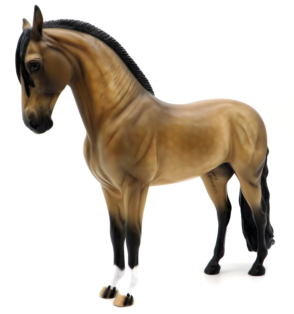 Elphaba - OOAK Buckskin Andalusian by Kayla - MM 2021