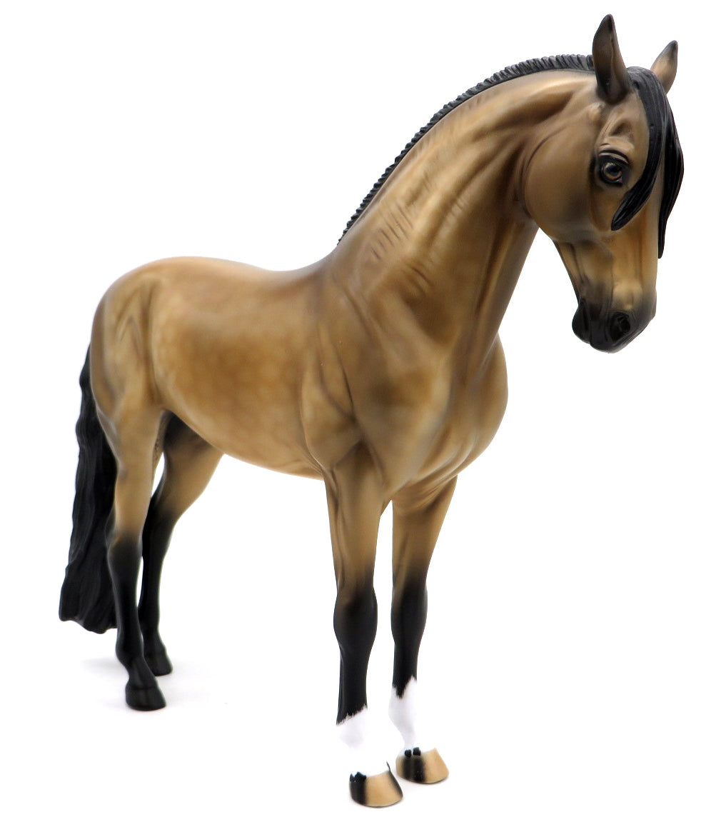 Elphaba - OOAK Buckskin Andalusian by Kayla - MM 2021