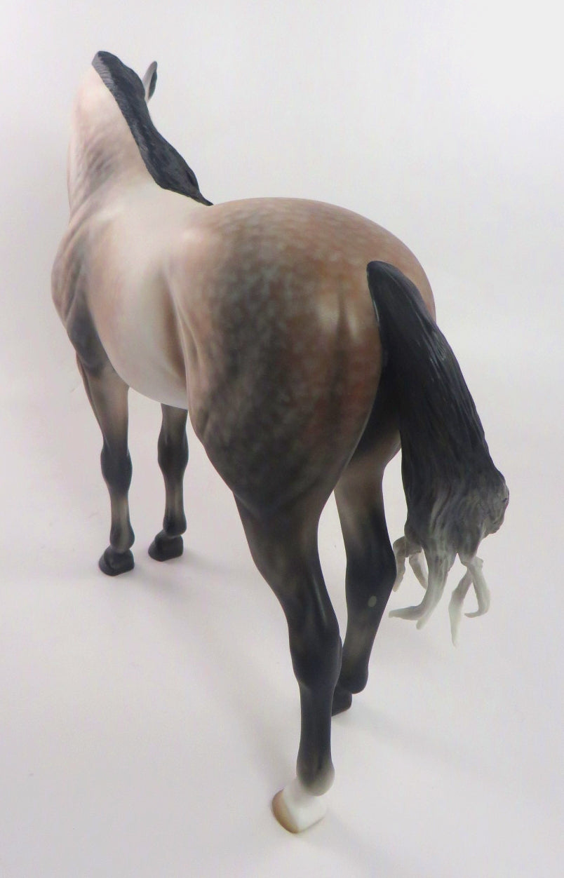 EMPORIO-OOAK DAPPLE ROSE GREY ANDALUSIAN BY AUDREY DIXON-WHS 19
