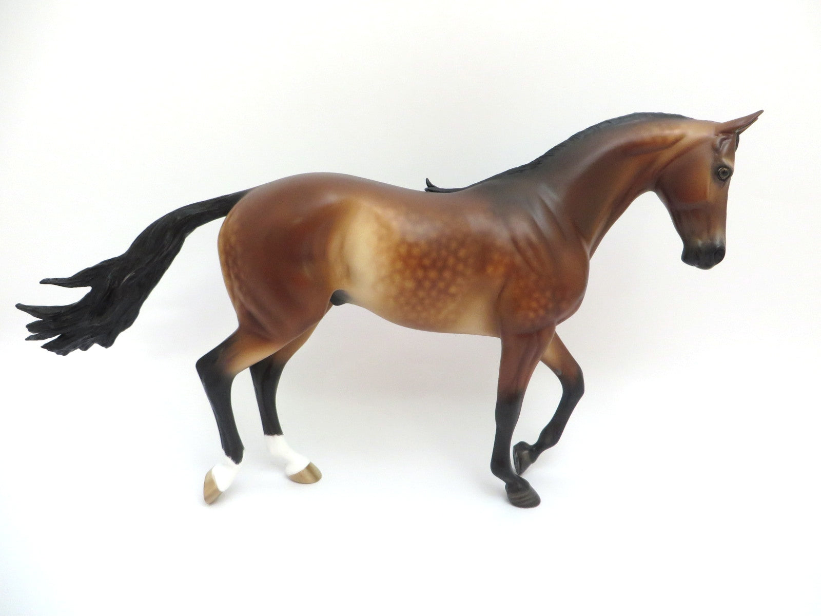 EN SERIO-OOAK STAR DAPPLE BAY THOROUGHBRED BY SHERYL LEISURE 3/11/20