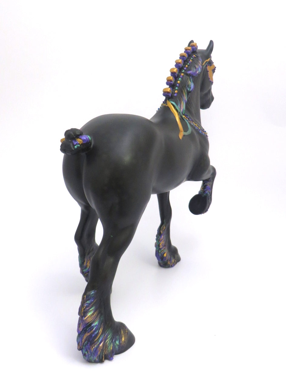 ENDYMION-OOAK TROTTING DRAFT DECORATOR BY AUDREY DIXON 2/28/30