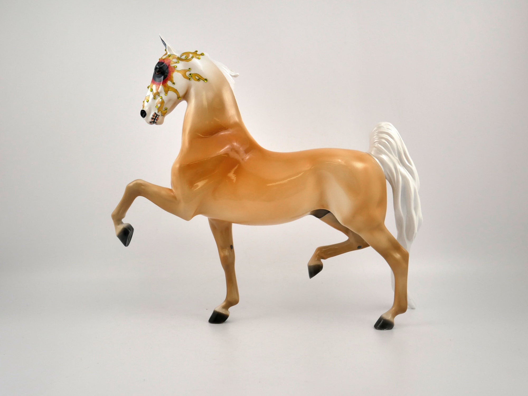 Enrique-OOAK Saddlebred Sugar Skull By Dawn Quick MM 2020