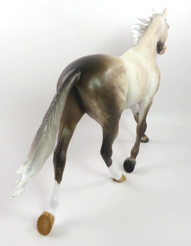 ENTICING-OOAK DAPPLE GREY PALOUSE BY SHERYL LEISURE 12/27/19