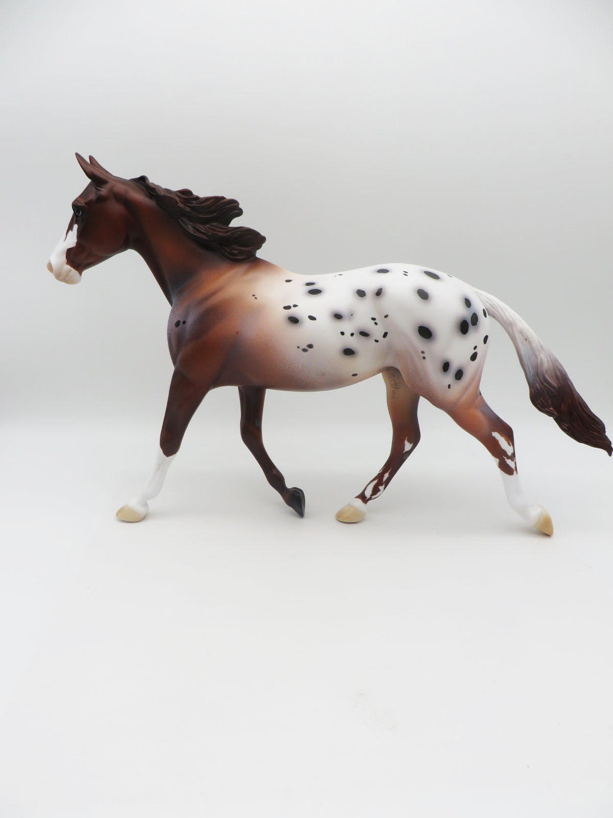 Erthe Magick - OOAK - Chestnut Blanket Appaloosa Palouse - Painted by Ellen Robbins - MM22