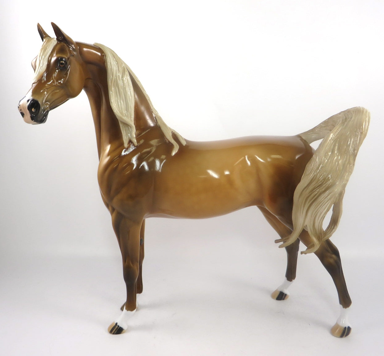 EVIL EMPIRE-OOAK CHESTNUT ARABIAN MODEL HORSE SB 20