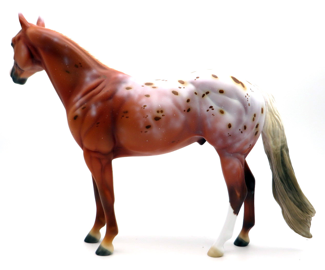 Extra Crispy - OOAK Chestnut Appaloosa ISH - Holiday Sale 2021