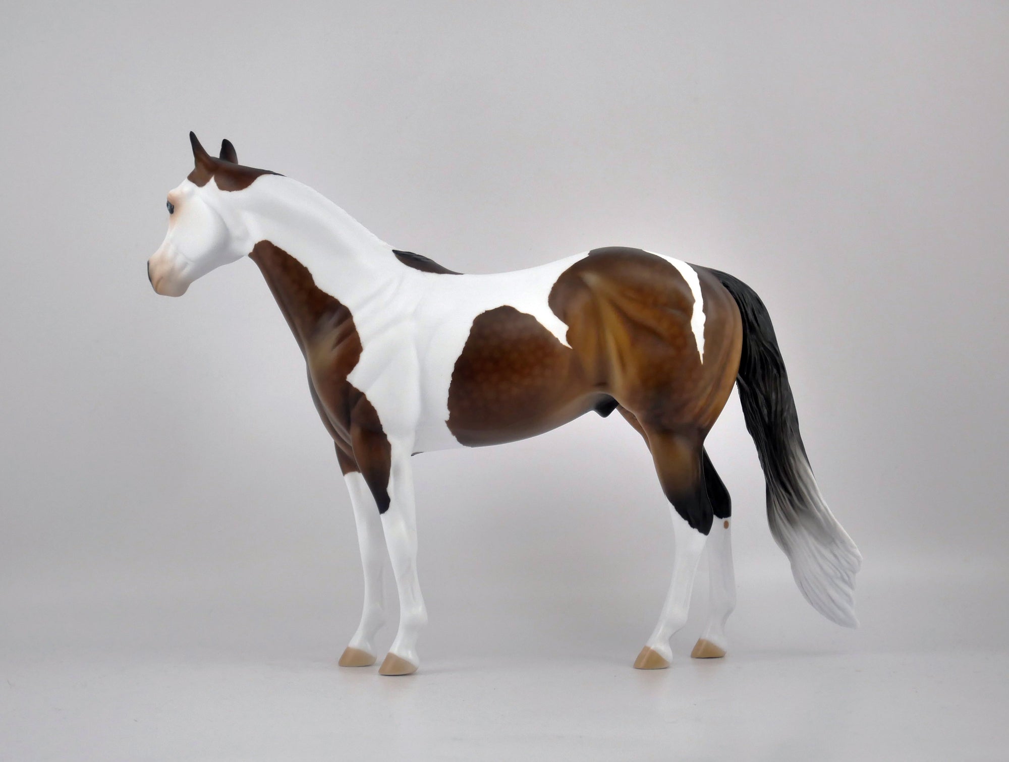 FAIRFAX-OOAK DAPPLE BAY PINTO ISH BY AUDREY DIXON