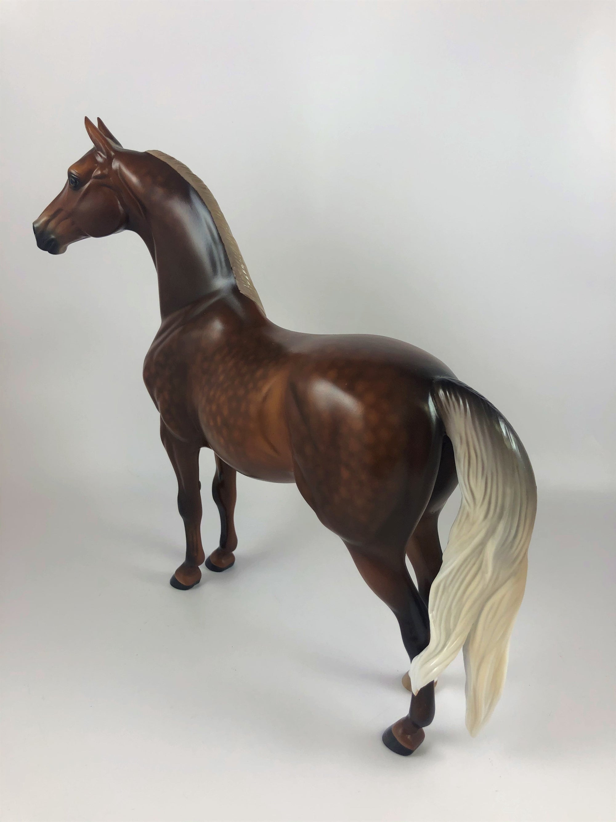 FALL FLING -OOAK SILVER BAY MORGAN MODEL HORSE BY SHERYL LEISURE LHS 19