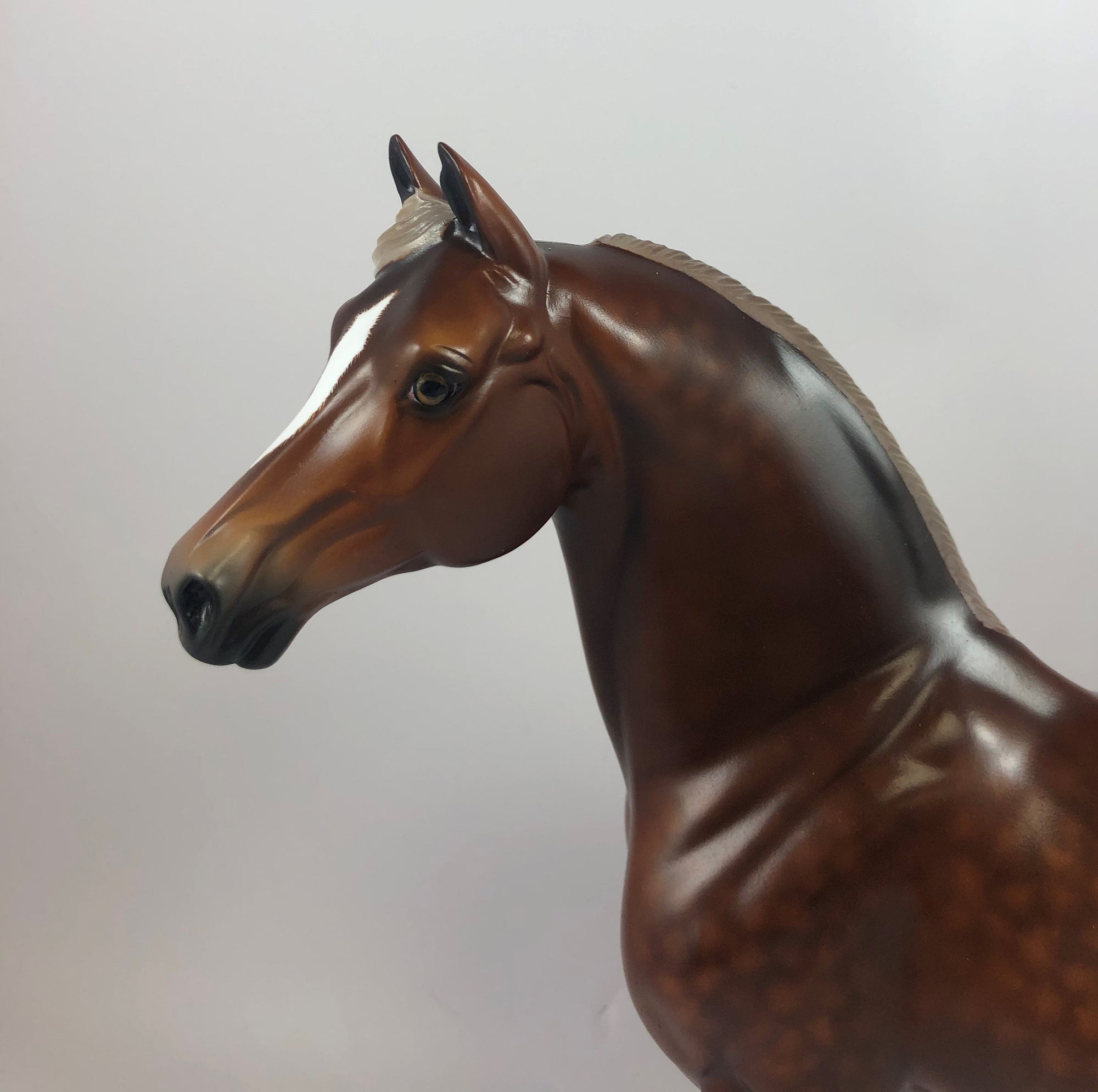 FALL FLING -OOAK SILVER BAY MORGAN MODEL HORSE BY SHERYL LEISURE LHS 19