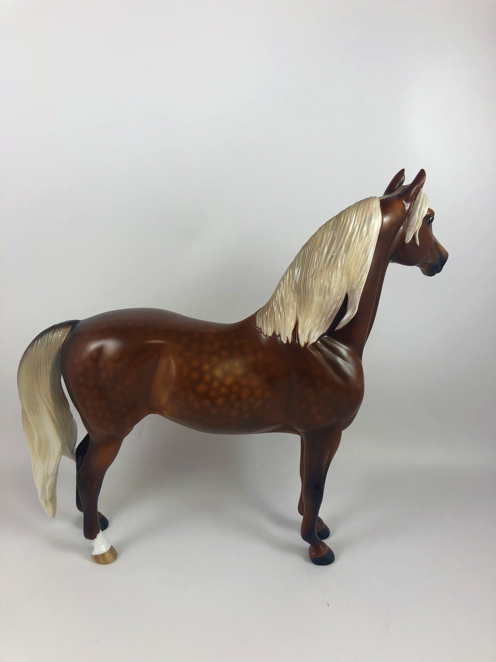 FALL FLING -OOAK SILVER BAY MORGAN MODEL HORSE BY SHERYL LEISURE LHS 19