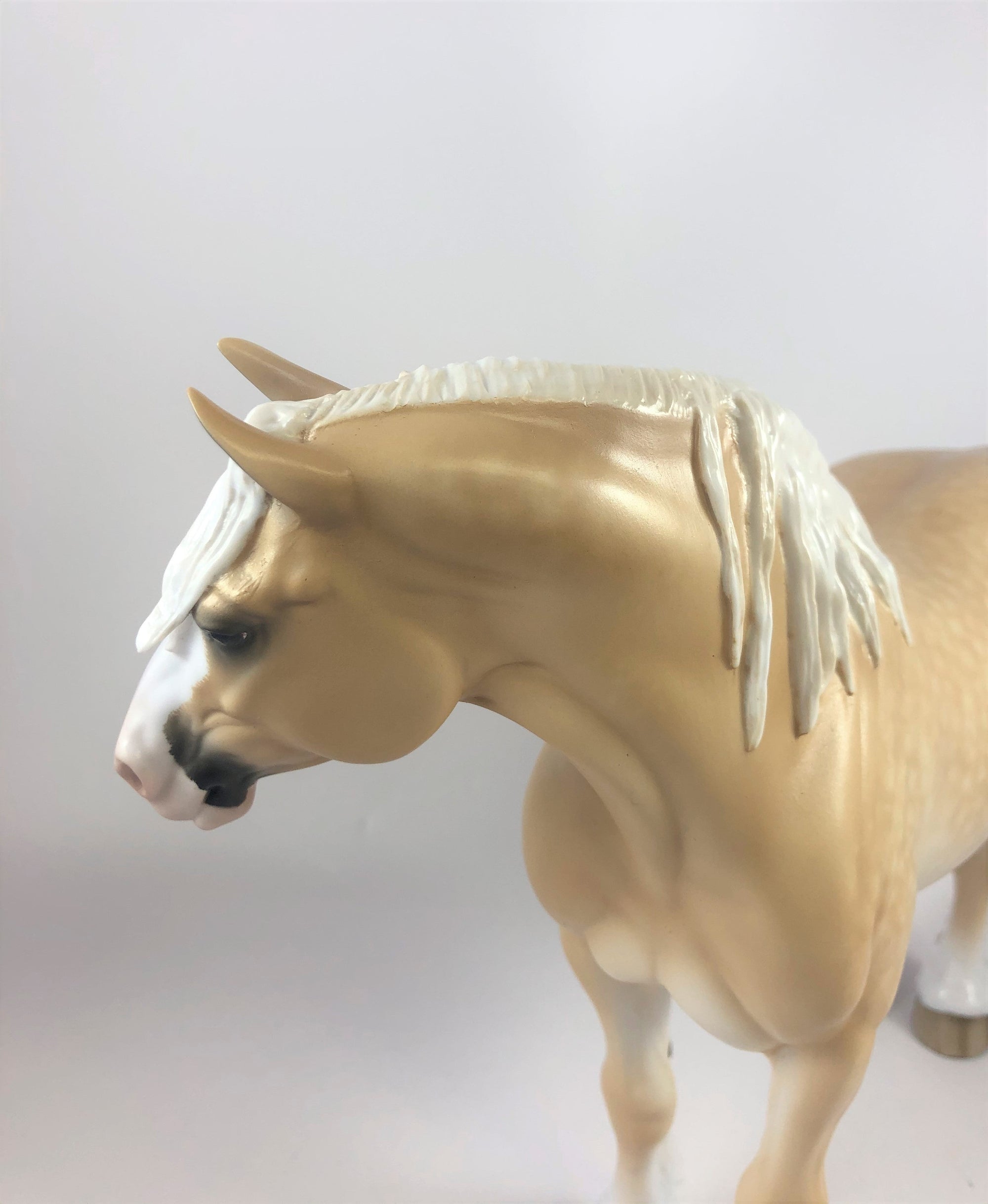 FALL FAIRE-OOAK LIGHT SORREL HEAVY DRAFT BY SHERYL LEISURE LHS 19