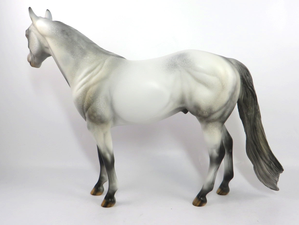 FEARLESS AND TRUE-OOAK APPALOOSA ISH MODEL HORSE SB 20