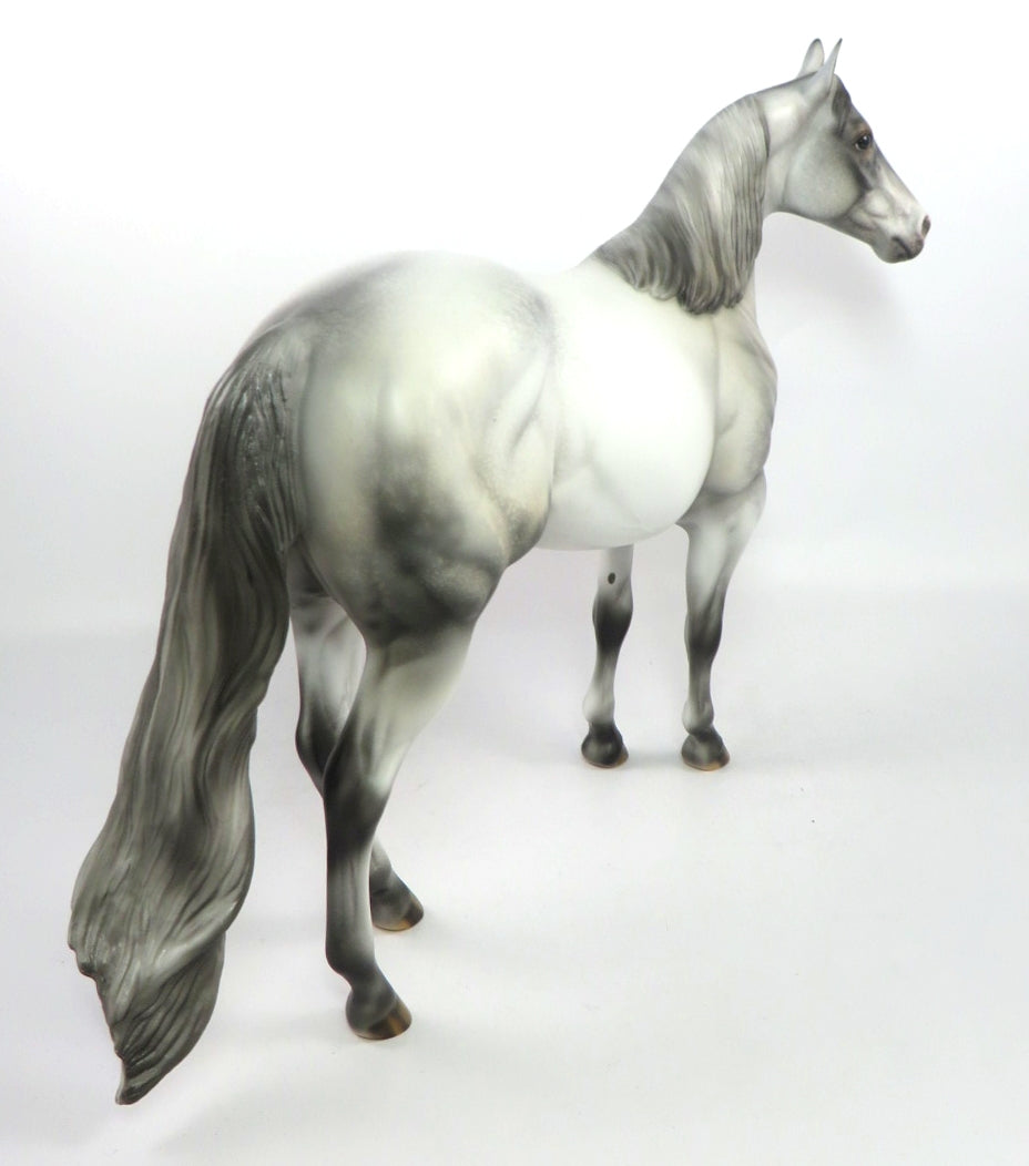 FEARLESS AND TRUE-OOAK APPALOOSA ISH MODEL HORSE SB 20