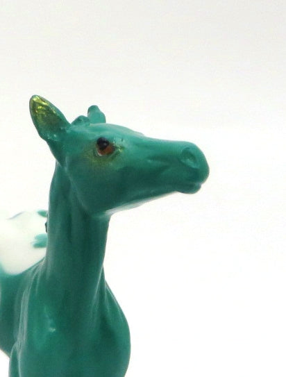 FEELING LUCKY- OOAK ST. PATRICKS DAY FOAL DECORATOR CHIP BY JAS FANNING 3/6/20