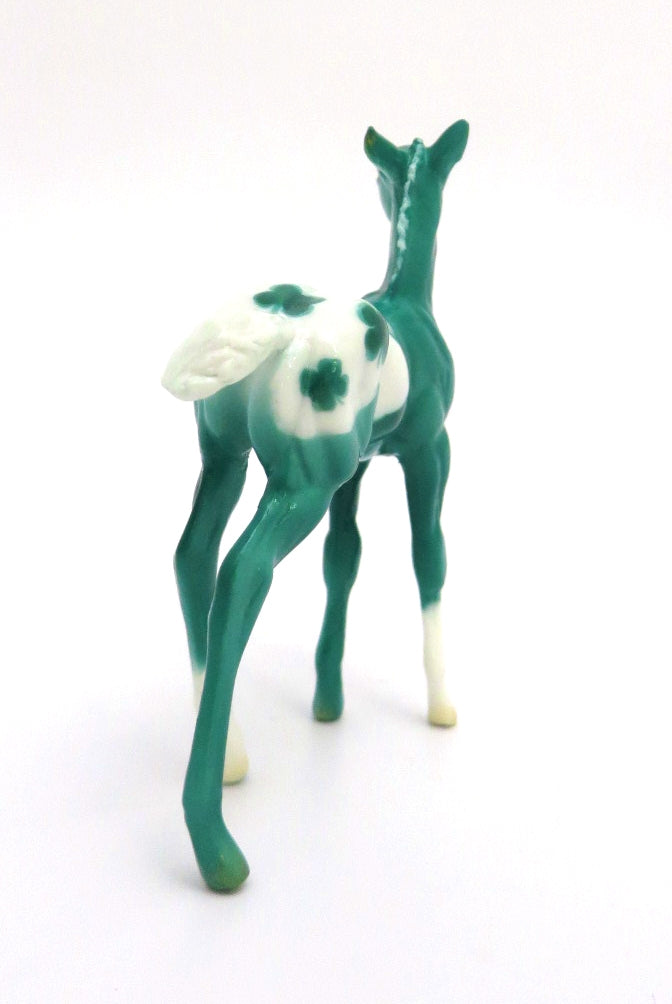 FEELING LUCKY- OOAK ST. PATRICKS DAY FOAL DECORATOR CHIP BY JAS FANNING 3/6/20