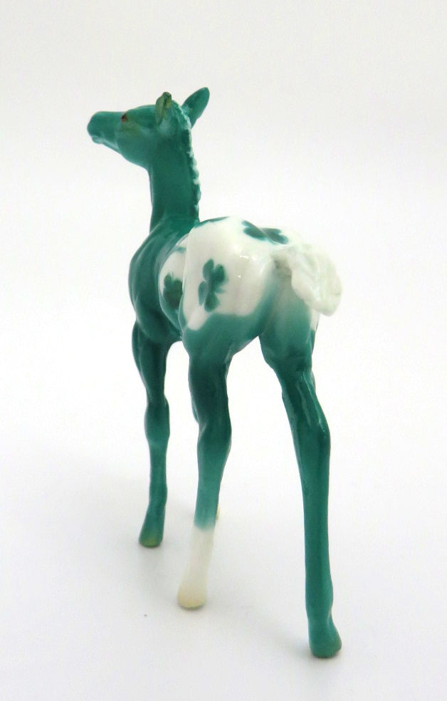 FEELING LUCKY- OOAK ST. PATRICKS DAY FOAL DECORATOR CHIP BY JAS FANNING 3/6/20