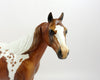 FIRELORD-OOAK CHESTNUT TOBIANO ISH MODEL HORSE EQ 19