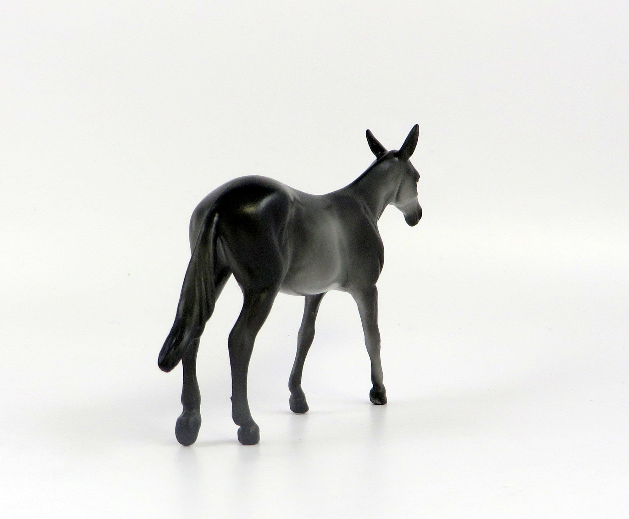 FIRMIN-OOAK LIGHT GREY MULE CHIP MODEL HORSE EQ 19