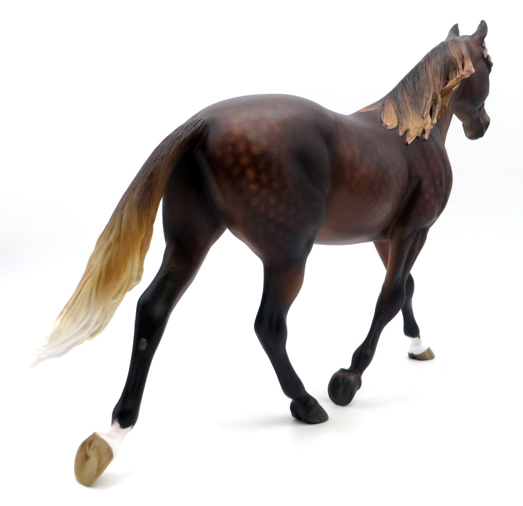 FLIP FLOP FLY-OOAK DAPPLE CHESTNUT PALOUSE BY SHERYL LEISURE 1/17/21