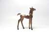 TAFT -OOAK-BROWN AND WHITE FOAL CHIP BY AUDREY DIXON EA19