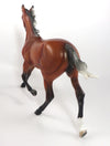 FORTITUDE-LE-4 SILVER BAY YEARLING MODEL HORSE SB 20
