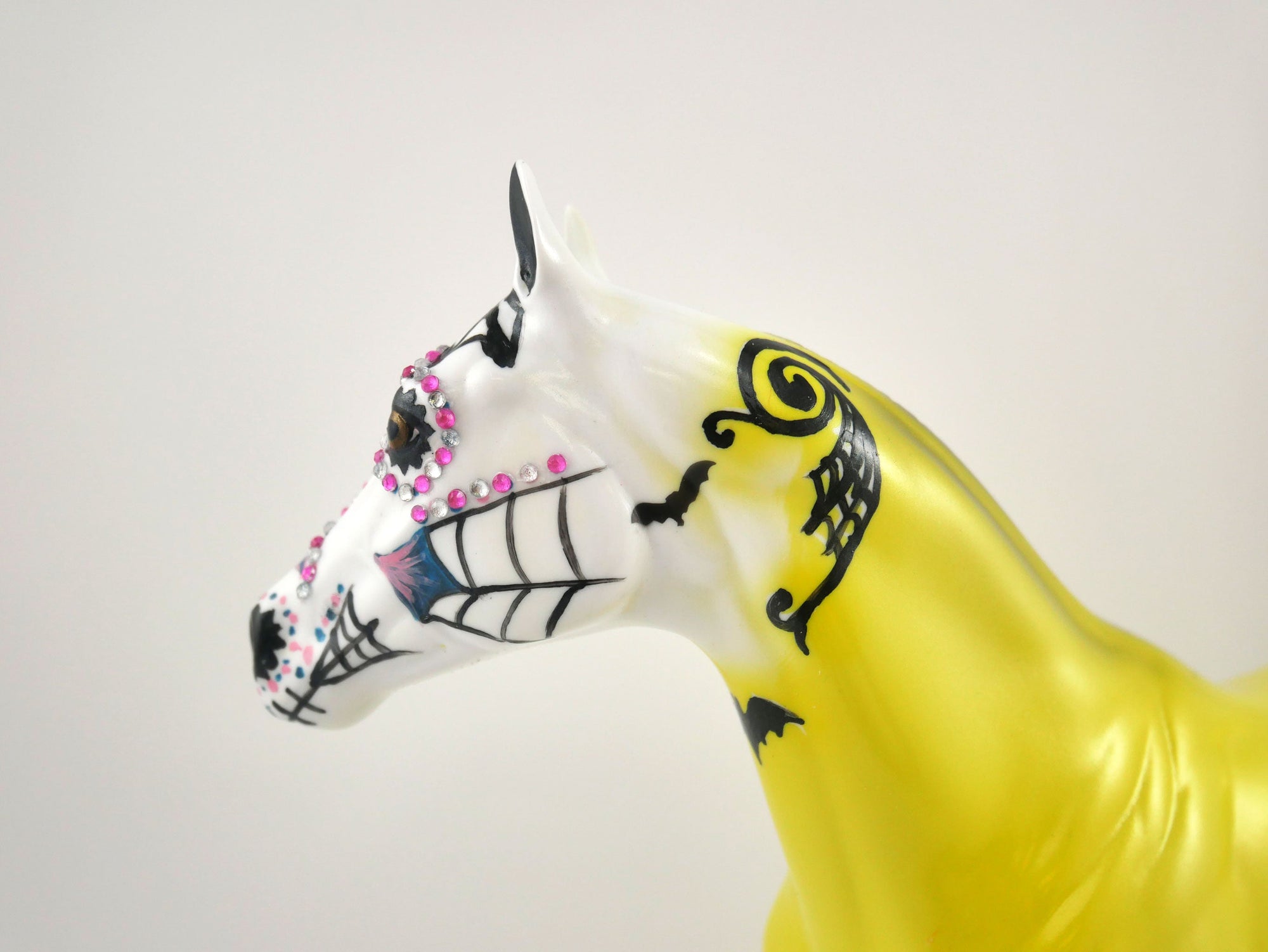 Frisco-OOAK Sugar Skull Ideal Stock Horse By Dawn Quick  MM 2020