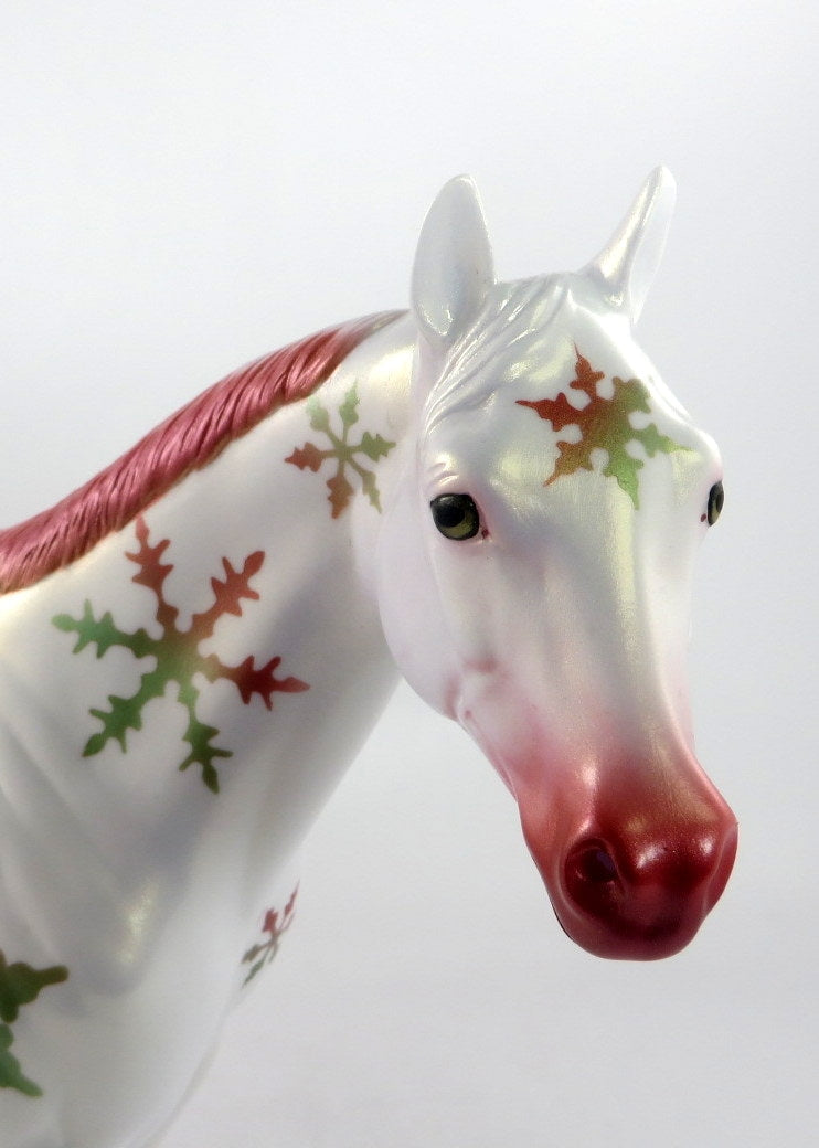 FROZEN FRACTAL - OOAK SNOWFLAKE CHRISTMAS DECORATOR BY MISSY FOX WHS19