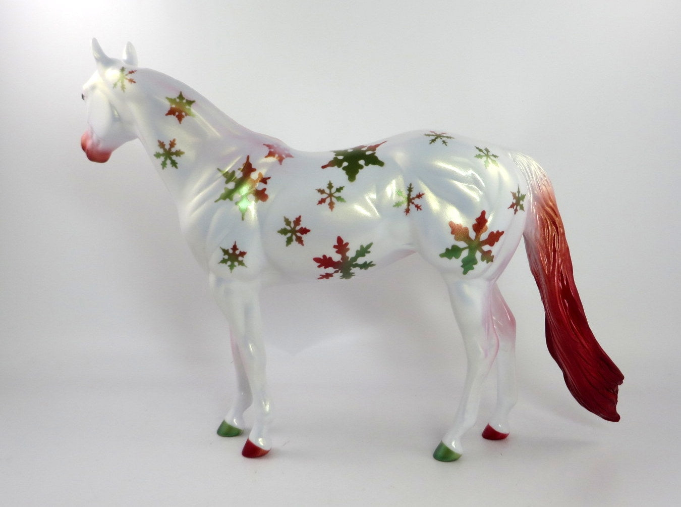 FROZEN FRACTAL - OOAK SNOWFLAKE CHRISTMAS DECORATOR BY MISSY FOX WHS19