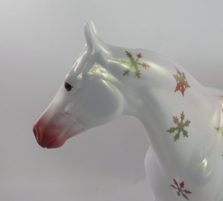 FROZEN FRACTAL - OOAK SNOWFLAKE CHRISTMAS DECORATOR BY MISSY FOX WHS19