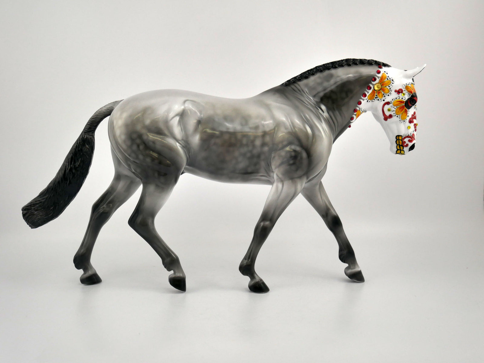 Fulco-OOAK Irish Drafter Sugar Skull By Dawn Quick MM 2020