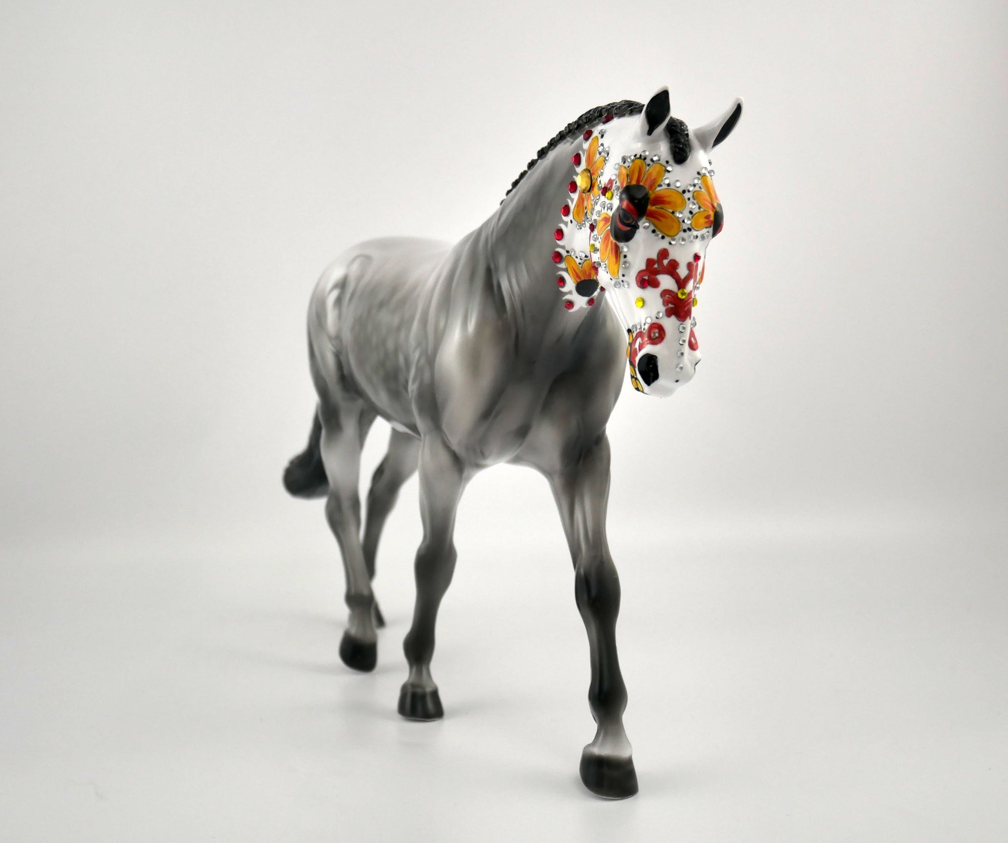 Fulco-OOAK Irish Drafter Sugar Skull By Dawn Quick MM 2020