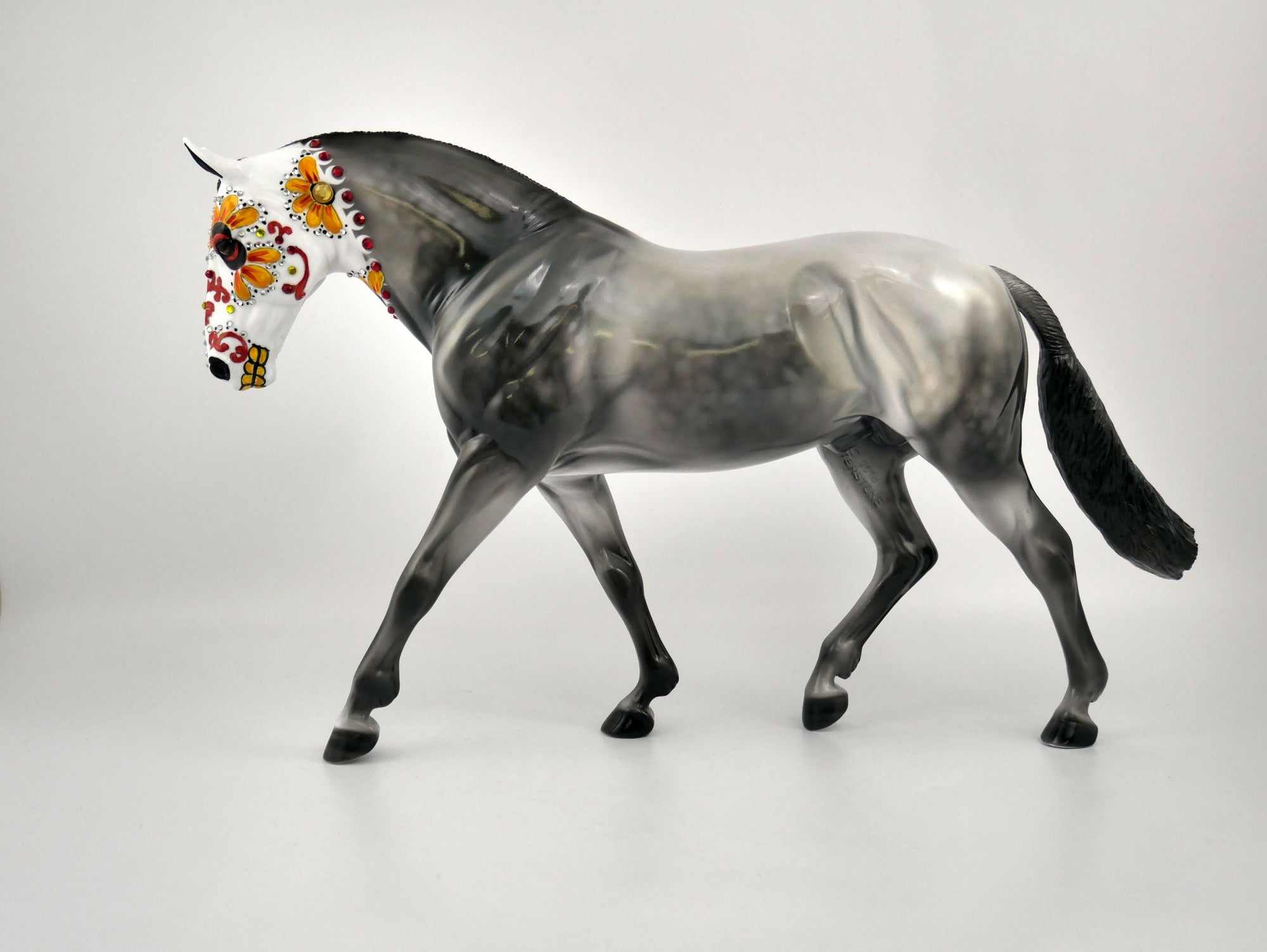 Fulco-OOAK Irish Drafter Sugar Skull By Dawn Quick MM 2020