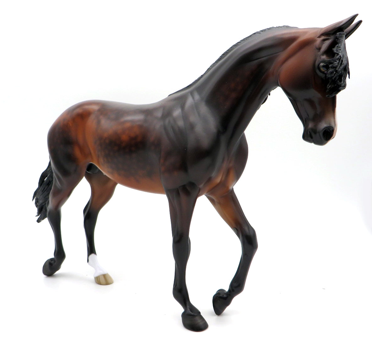 Funky Broadway-OOAK  Dapple Thoroughbred Painted by Sheryl Leisure 11/8/21