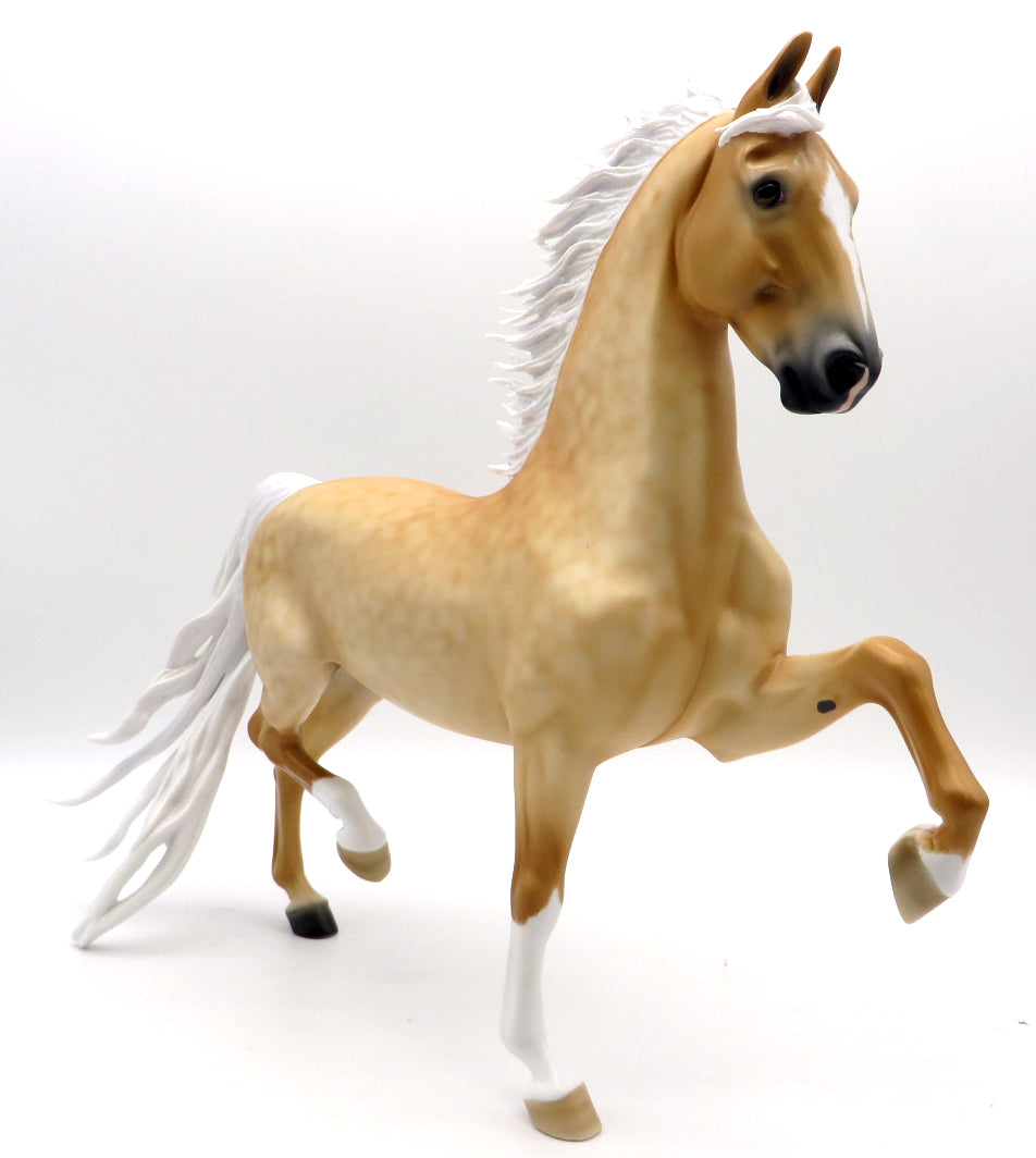 Gabriel's Message-OOAK Dapple Palomino Saddlebred 12/27/21