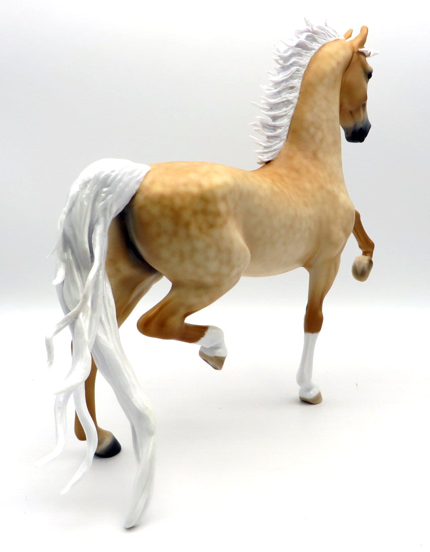 Gabriel&#39;s Message-OOAK Dapple Palomino Saddlebred 12/27/21