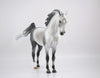 GAME ON - LE-7 DAPPLE GREY CM ANDALUSION MODEL HORSE BY AUDREY DIXON 7/22/20
