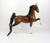 GARSEA-OOAK BAY AMERICAN SADDLEBRED MODEL HORSE EQ 19