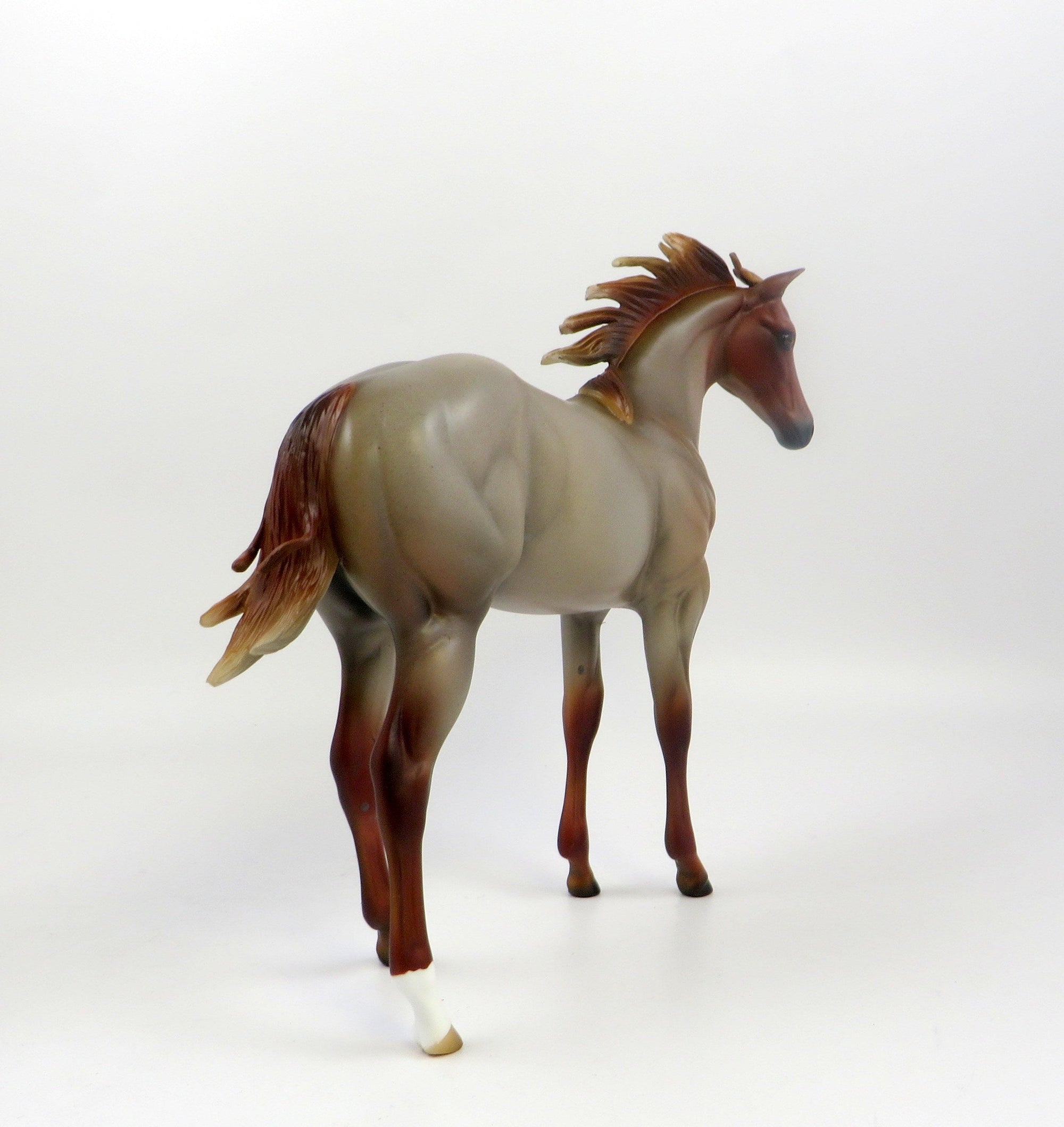 PRINCE GEORGE-LE-15 ROAN WEANLING MODEL HORSE EQ 2019