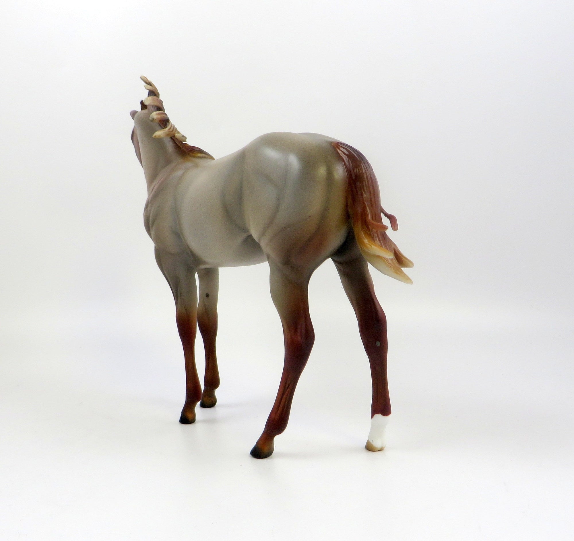 PRINCE GEORGE-LE-15 ROAN WEANLING MODEL HORSE EQ 2019