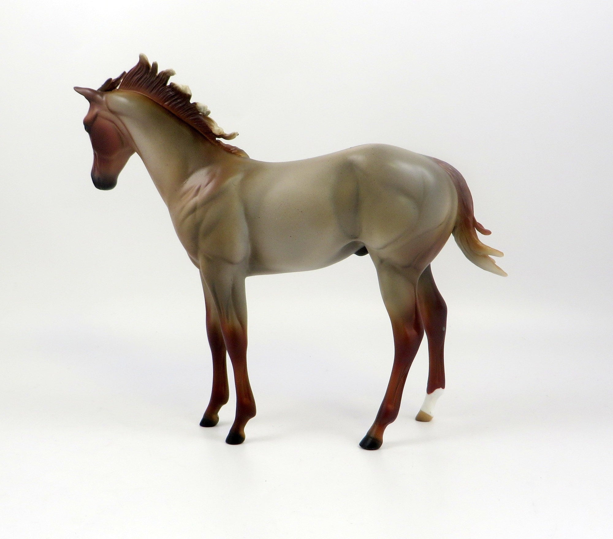 PRINCE GEORGE-LE-15 ROAN WEANLING MODEL HORSE EQ 2019