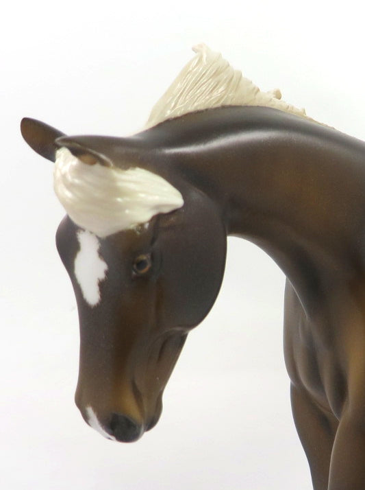 GIDGET-OOAK SOOTY PALOMINO WARMBLOOD PEBBLES MODEL HORSE 12/27/19