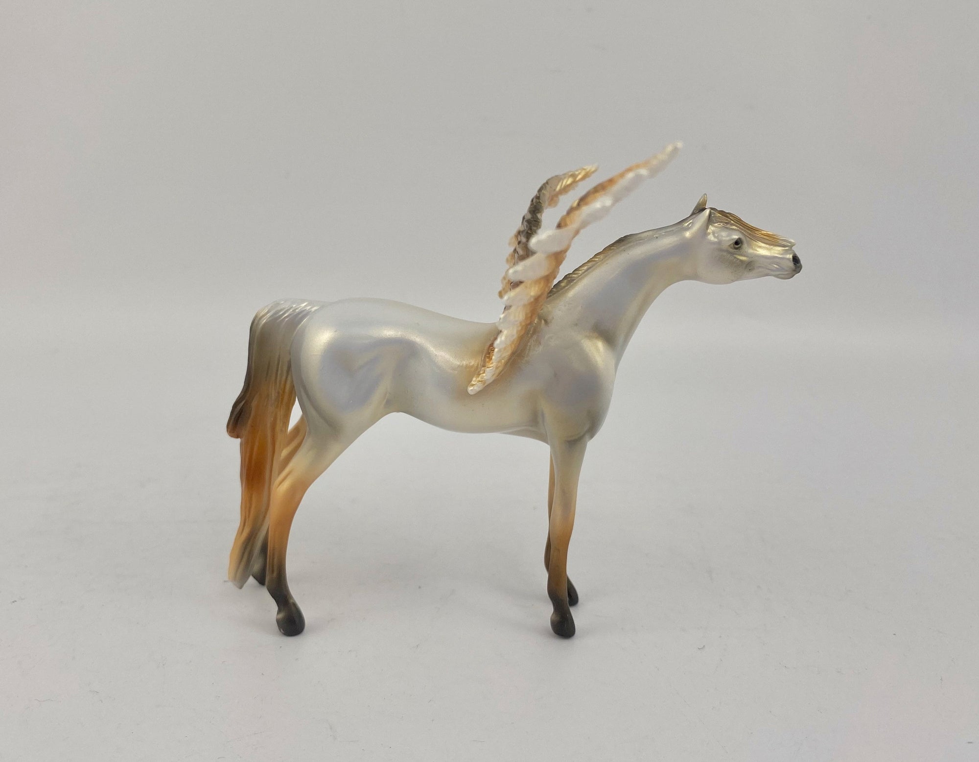 GILDED-OOAK ARAB PEGASUS CHIP