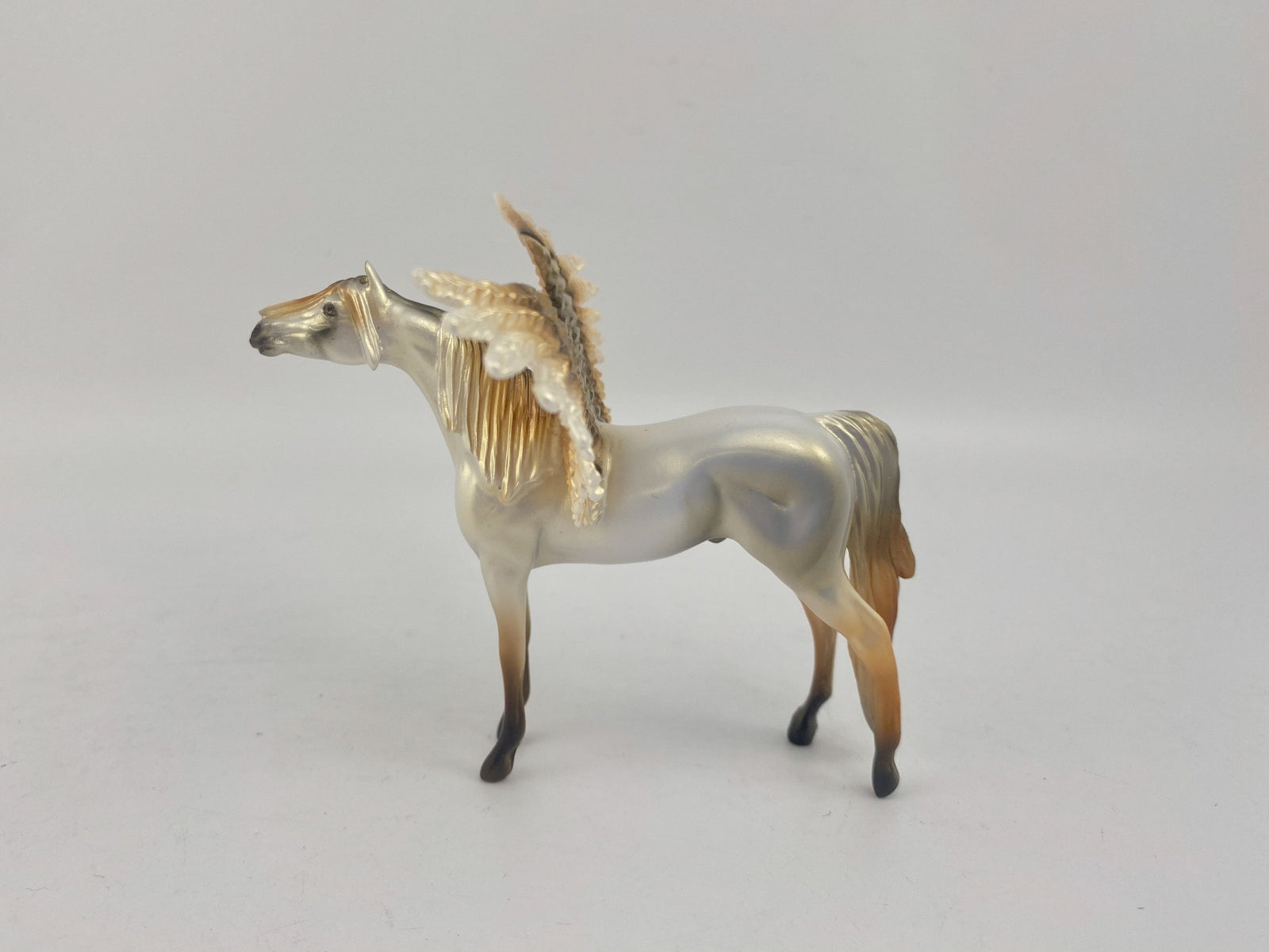 GILDED-OOAK ARAB PEGASUS CHIP
