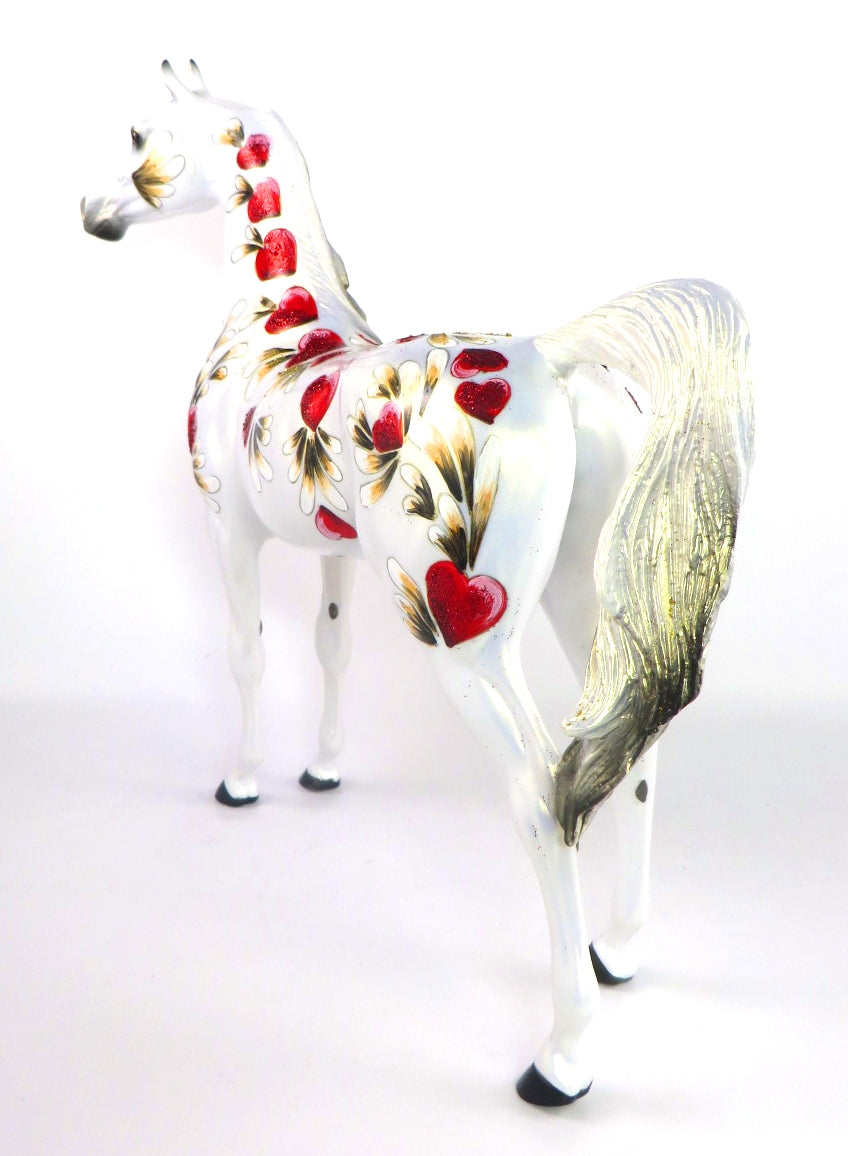 I'LL BE YOUR BEAU-OOAK ARABIAN DECORATOR MODEL HORSE 2/13/20