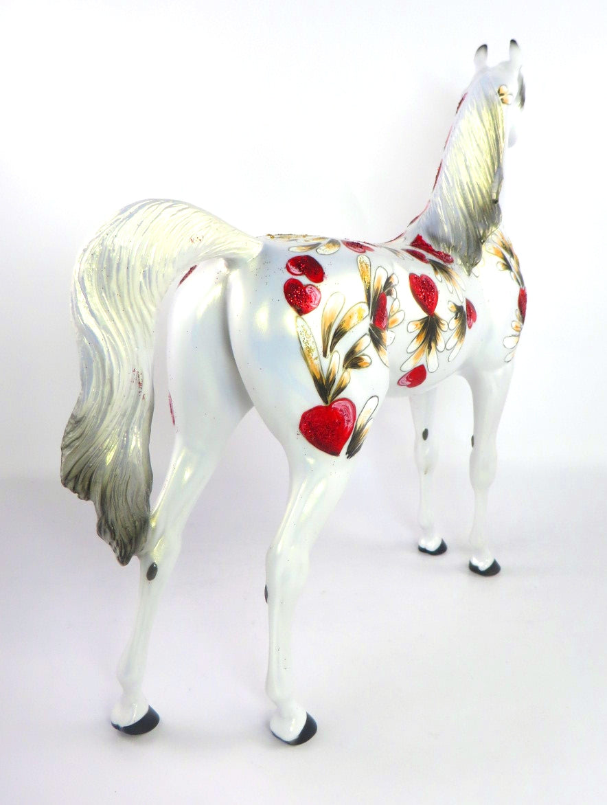 I'LL BE YOUR BEAU-OOAK ARABIAN DECORATOR MODEL HORSE 2/13/20