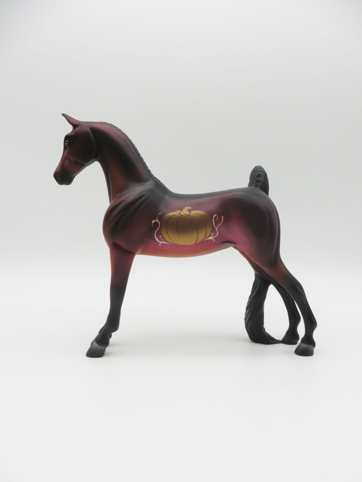 GOLDEN AUTUMN - OOAK - SADDLEBRED PEBBLE DECORATOR BY ASHLEY PALMER LHS 22